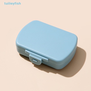 【tuilieyfish】กล่องเก็บยา 6 ช่อง ขนาดเล็ก แบบพกพา【IH】