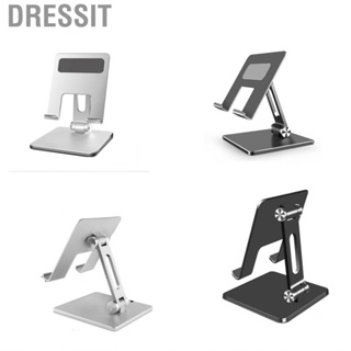 Dressit Tablet Stand Multi Angle Adjustment Folding Stable Aluminum Alloy Tablets Holder for Home Office Travelling