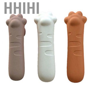 Hhihi Door Handle Cover Silicone  Collision Noise Reduction Cute Pull Protective Sleeve