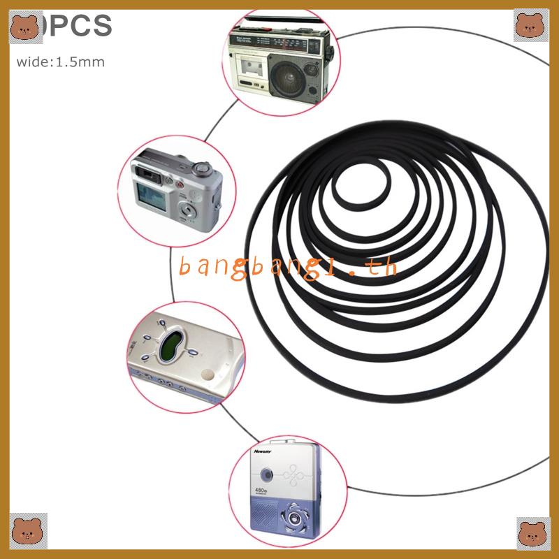 Bang สายพานรอกเทปคาสเซ็ต 40-65 75-100 110-145 มม. กว้าง 1 5 มม. สําหรับบันทึกเสียง