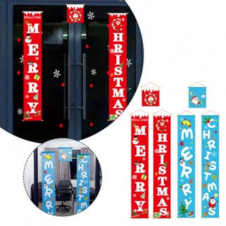 ⚡XMAS⚡Christmas Banner 25*150cm Christmas Party Banner Fireplace Wall Ornaments