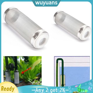 Wuyuans ตาข่ายกรองน้ํา สเตนเลส สําหรับตู้ปลา กุ้ง