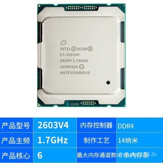 [พร้อมส่ง] Zhiqiang E5-2603V4 2609V4 2620V4 2630V4 2640V4 2650V4 cpu