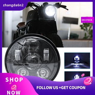 【พร้อมส่ง】ไฟหน้ารถจักรยานยนต์ Led 5.75 นิ้ว สําหรับ Harley Sportster 1200 883 Touring Scrambler Triple