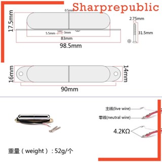 [Sharprepublic] เครื่องแปลงสัญญาณไฟฟ้าอะคูสติก ทองแดงโครเมียม