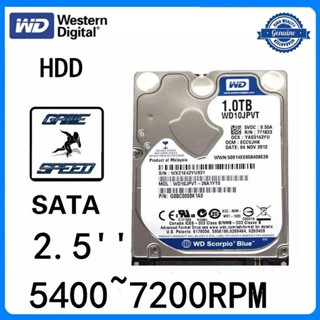 ฮาร์ดดิสก์ภายในดิจิทัล WD SATA 120G 250G 320G 500G 1T ขนาด 2.5 นิ้ว พร้อมรับประกัน สําหรับโน้ตบุ๊ก แล็ปท็อป