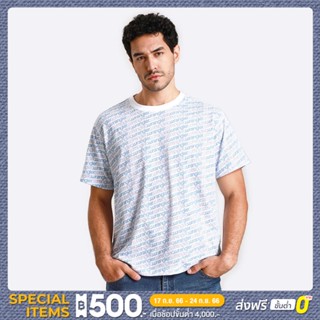 WRANGLER เสื้อยืดแขนสั้นผู้ชาย คอลเลคชั่น Original Wrangler รุ่น WR F123MTSSN10 สีขาว