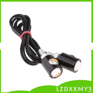 [Lzdxxmy3] หลอดไฟ Led 2 ชิ้น สําหรับรถยนต์ รถจักรยานยนต์ 12V