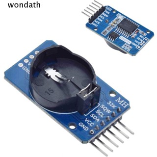 Wonda โมดูลนาฬิกาเรียลไทม์ 3.3V - 5.5V DS3231 AT24C32 คุณภาพสูง ไม่มีแบตเตอรี่ สําหรับ Arduino Raspberry Pi 5 ชิ้น