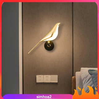 [Simhoa2] โคมไฟ LED สไตล์นอร์ดิก สําหรับแขวนตกแต่งผนังบ้าน ข้างเตียง ห้องนั่งเล่น