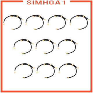 [Simhoa1] สร้อยข้อมือไนล่อน แบบเกลียว ปรับได้ (225 มม.) 10 ชิ้น