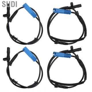 Sudi 4Pcs/Set ABS Wheel Speed  Front Rear Left Right Side Replacement for Mini Cooper R50 R52 R53 34526756384 34526756385