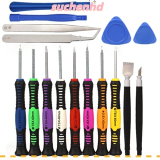 Suchenhd ชุดเครื่องมือไขควง 16-in-1 สําหรับซ่อมแซมโทรศัพท์มือถือ แล็ปท็อป