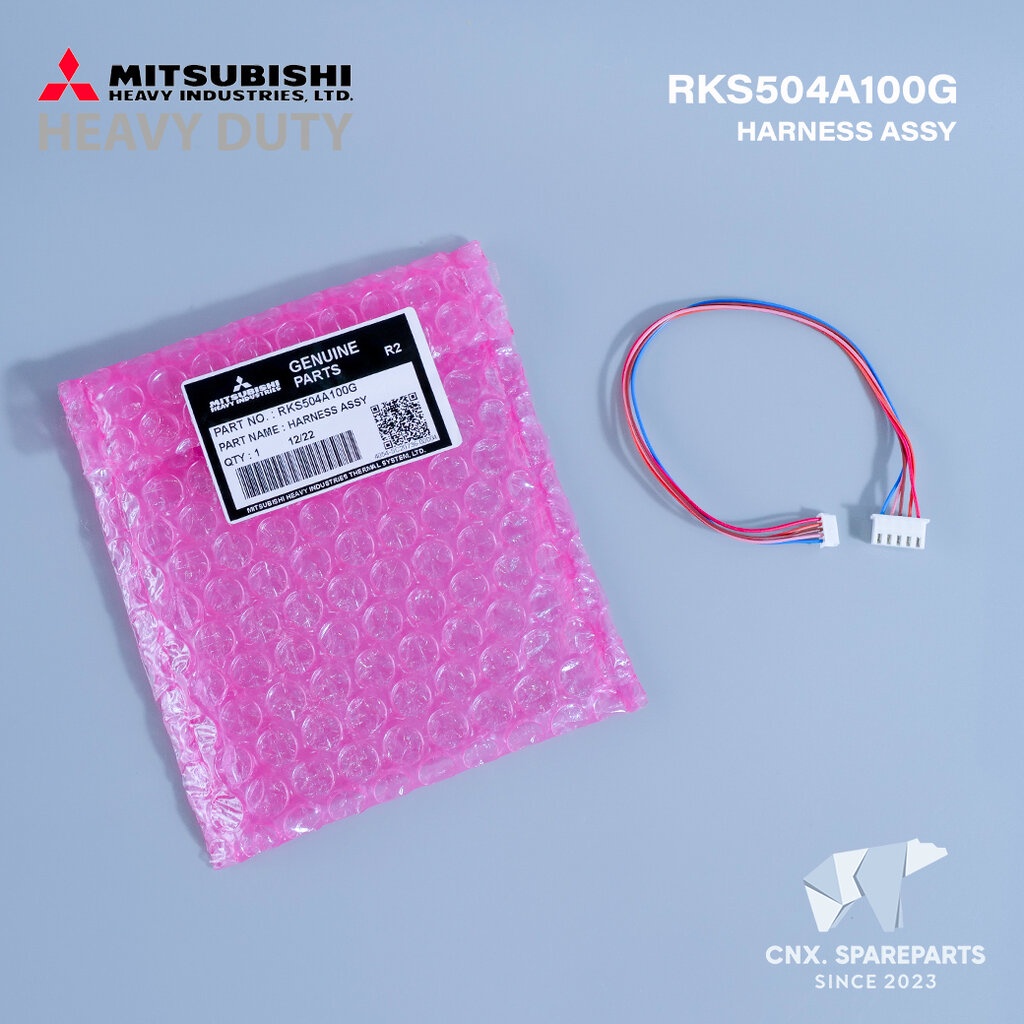 RKS504A100G สายมอเตอร์สวิงแอร์ (แจ็คขาว) Mitsubishi Heavy Duty (Harness Assy) อะไหล่แอร์ ของแท้ศูนย์ (SSA512T096)