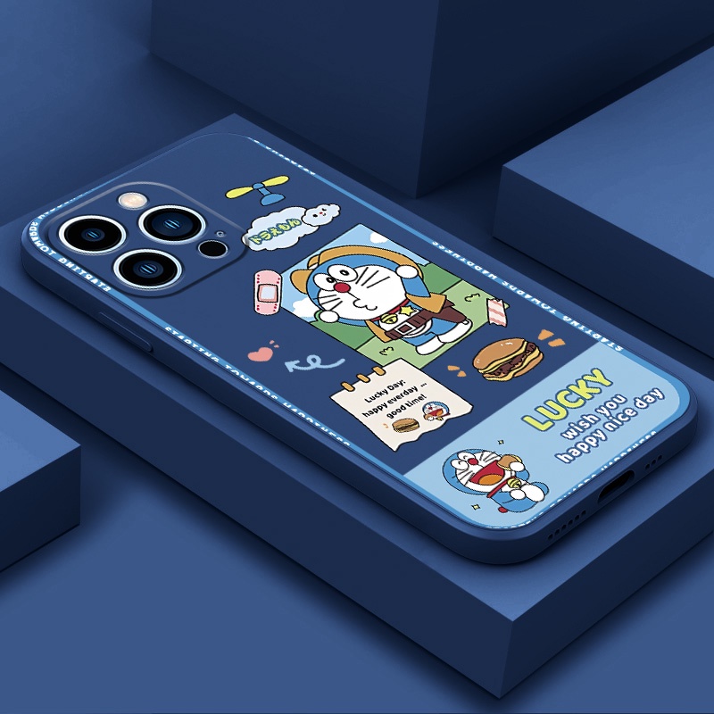 เคส OPPO reno 12F reno 12 PRO 5G A60 reno 11F 5G reno 11 PRO 5G A79 5G A38 A18 A17K R9S reno 10x ซูม R17 PRO MF033A ซิลิโคนกันกระแทกเคสโทรศัพท์โดราเอมอน