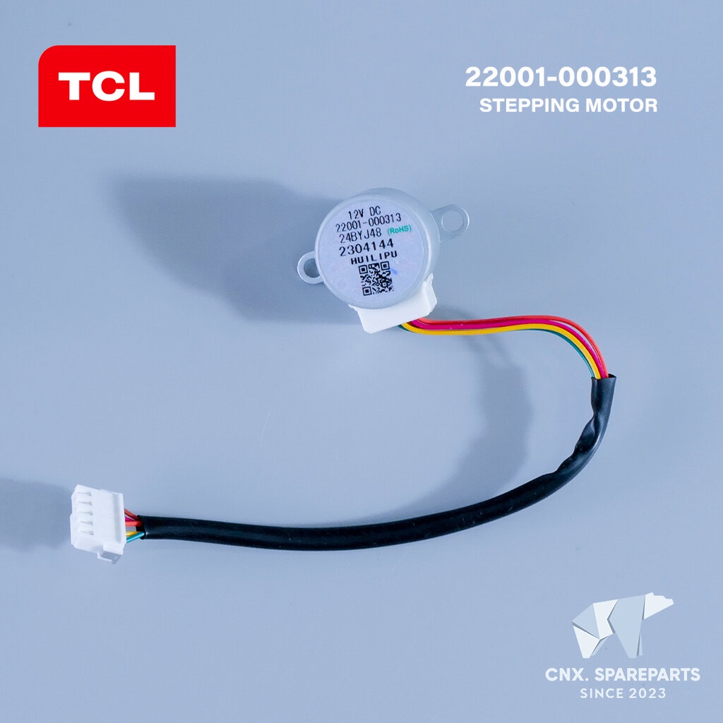 22001-000313 มอเตอร์สวิงแอร์ TCL (ขึ้น-ลง) มอเตอร์สวิงแอร์ ทีซีแอล รุ่น MAC-13FSI, TAC-13CSA/KEI