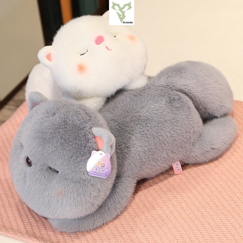 Tiktok หมอนตุ๊กตาแมว ขนนิ่ม ของขวัญวันเกิดคริสต์มาส สําหรับตกแต่งบ้าน โซฟา ออฟฟิศ