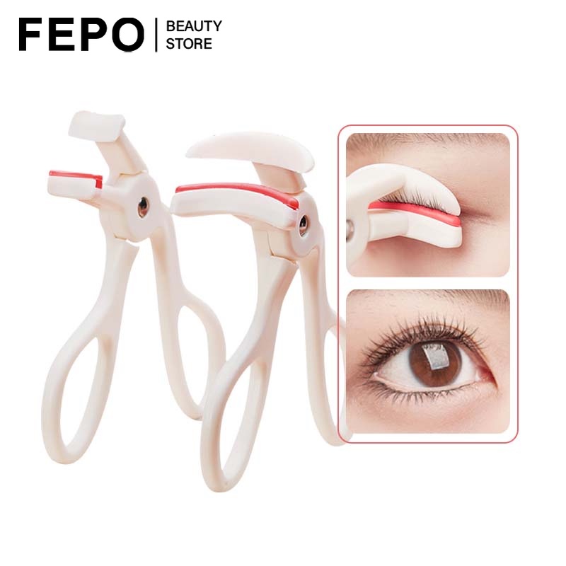 FEPO Eyelash Curler Warping เหมาะกับทุกรูปร่างตาขนตา More Curling Eye แต่งหน้าเครื่องมือ