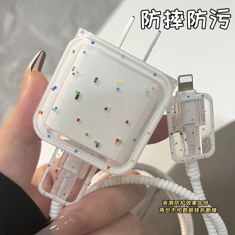 เคสป้องกันสายชาร์จโทรศัพท์มือถือ USB สําหรับ Apple iPhone 12 1314 15 16 Pro Max 20W iPad