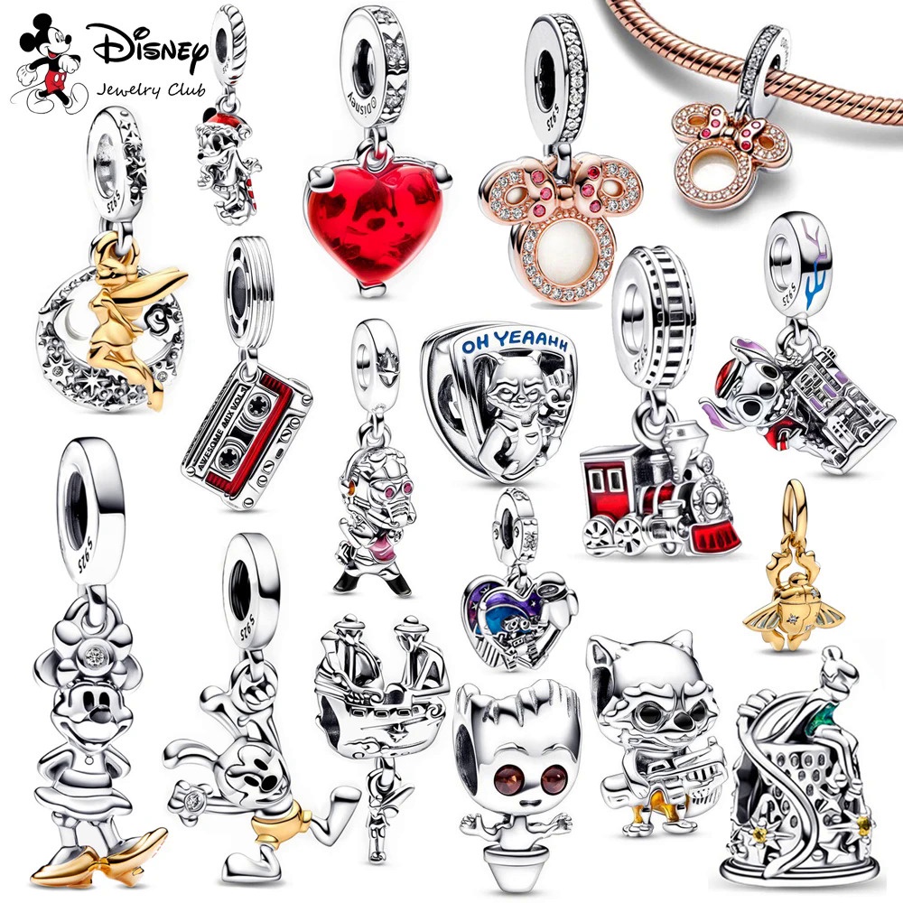 [จัดส่งตลอด 24 ชั่วโมง] ข้อเสนอเวลาจํากัด Disney Minnie Mouse Rocket และ Hani Potter Series Charm จี้เหมาะสําหรับ PAN สร้อยข้อมือ DIY อุปกรณ์เสริม