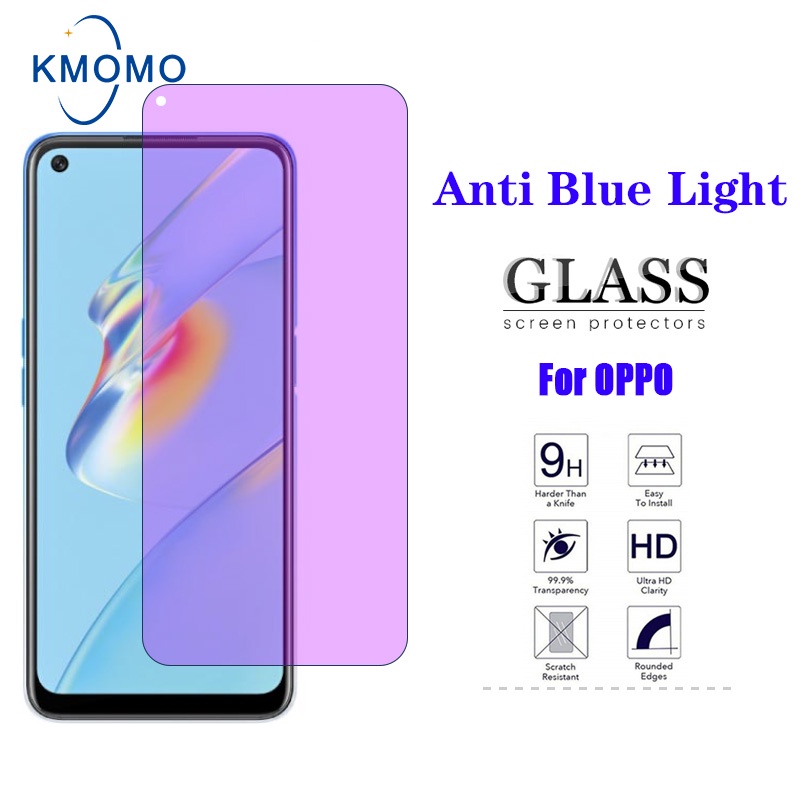 ฟิล์มกระจกถนอมสายตา ป้องกันแสงสีฟ้า OPPO A60 A78 5G A3x A3 Pro A98 A79 A58 4G A38 A18 A17 A17k A96 A76 A95 A57 A77 A77s A94 A74 A54 4G A16 A16k A15 A15s A93 A53 2020 A92 A72 A52 A9 A5 A5s A3s A31