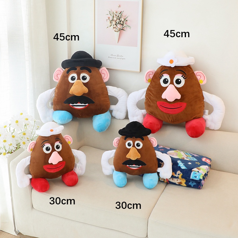 หมอนผ้าห่มตุ๊กตานุ่ม รูปการ์ตูน Toy Story Mr.PotatoHead ของขวัญวันเกิด วันวาเลนไทน์ คริสต์มาส
