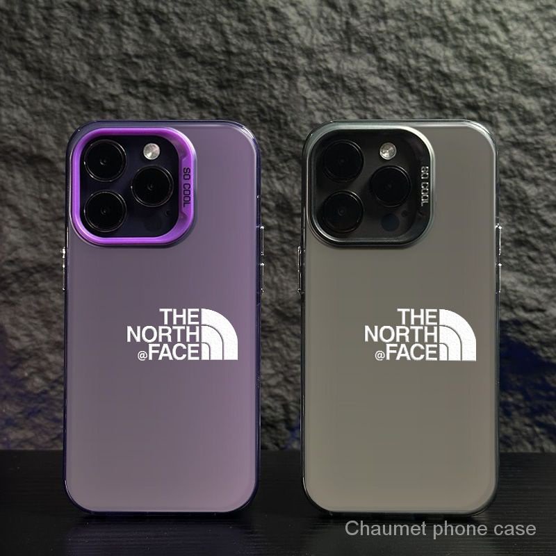 เคสโทรศัพท์มือถือ กันกระแทก สองชั้น ลาย North White สีเงิน สําหรับ Iphone 14 13 12 XSMAX 15