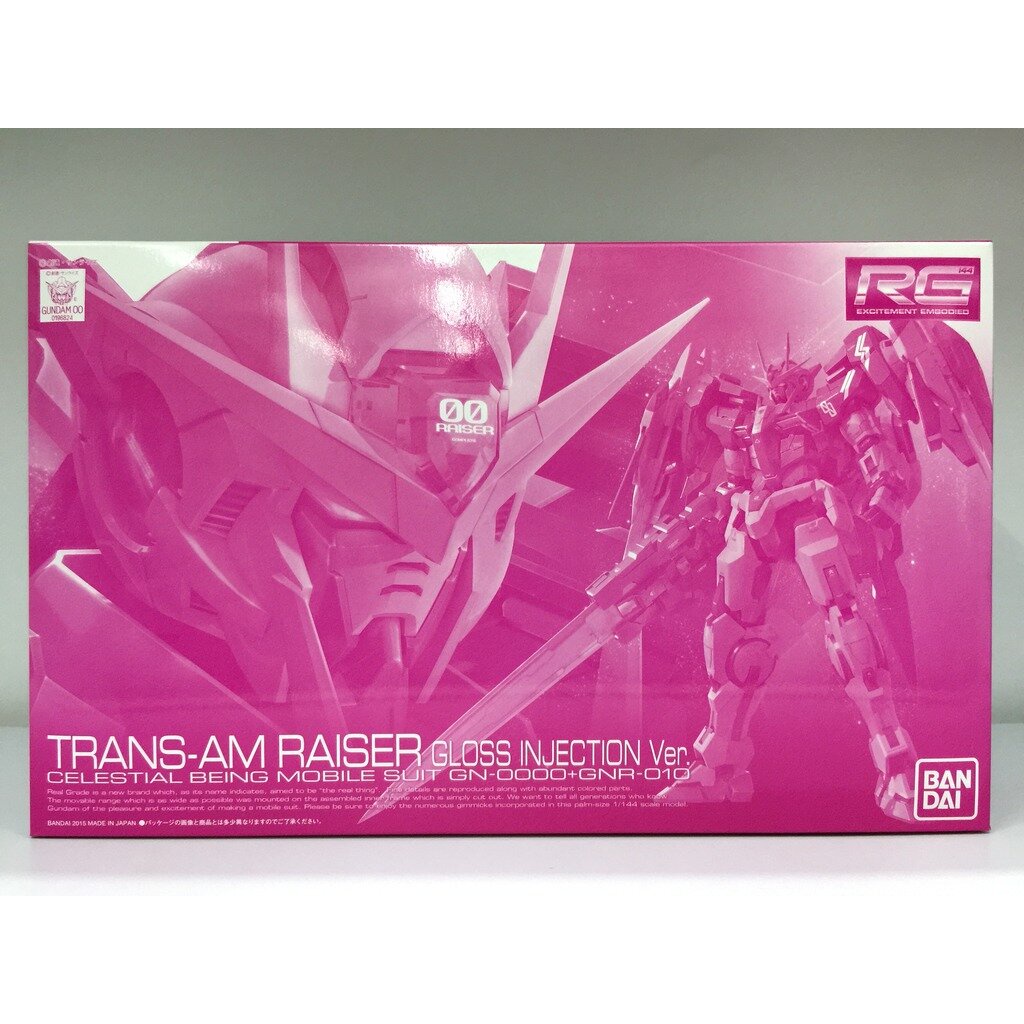 (เหลือ1ชิ้น) 4543112968241 (P-bandai) RG 1/144 oo trans-am raiser