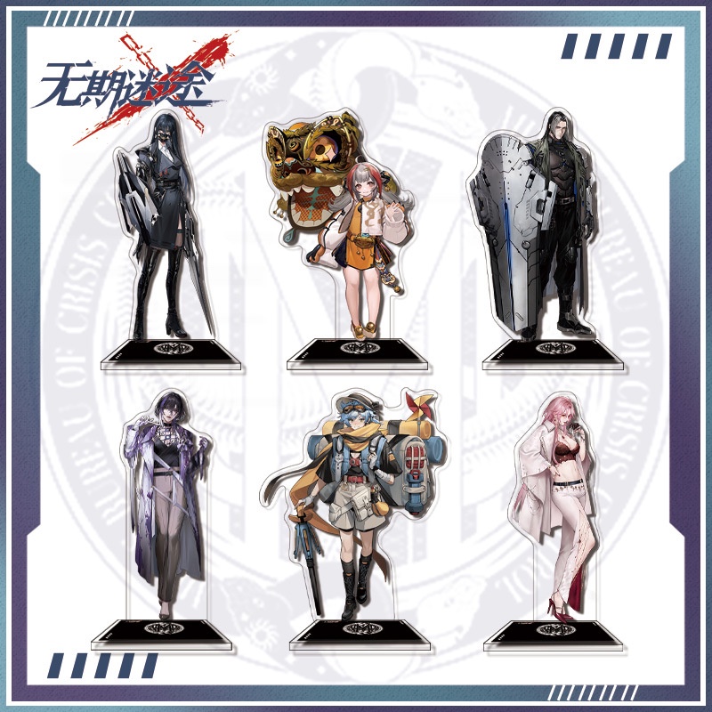 ขาตั้งอะคริลิค เกม Path to Nowhere ZOYA NOX DEMON สําหรับตกแต่งโต๊ะ