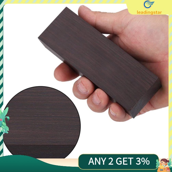 Leadingstar ไม้มะเกลือ สีดํา DIY 120x40 x 25 มม.