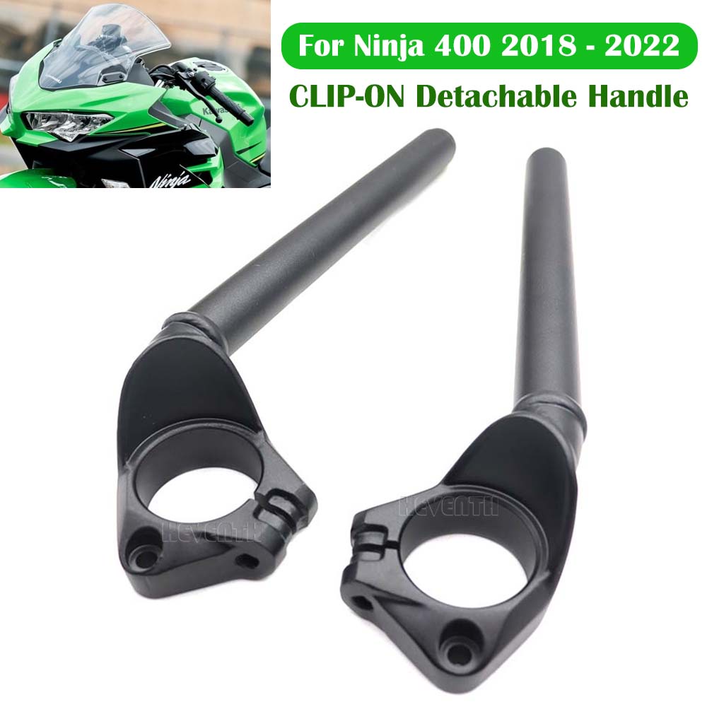 แฮนด์บาร์ แบบยกสูง สําหรับรถจักรยานยนต์ Kawasaki Ninja 400 2018-2022 Ninja 400 2021 2020 2019