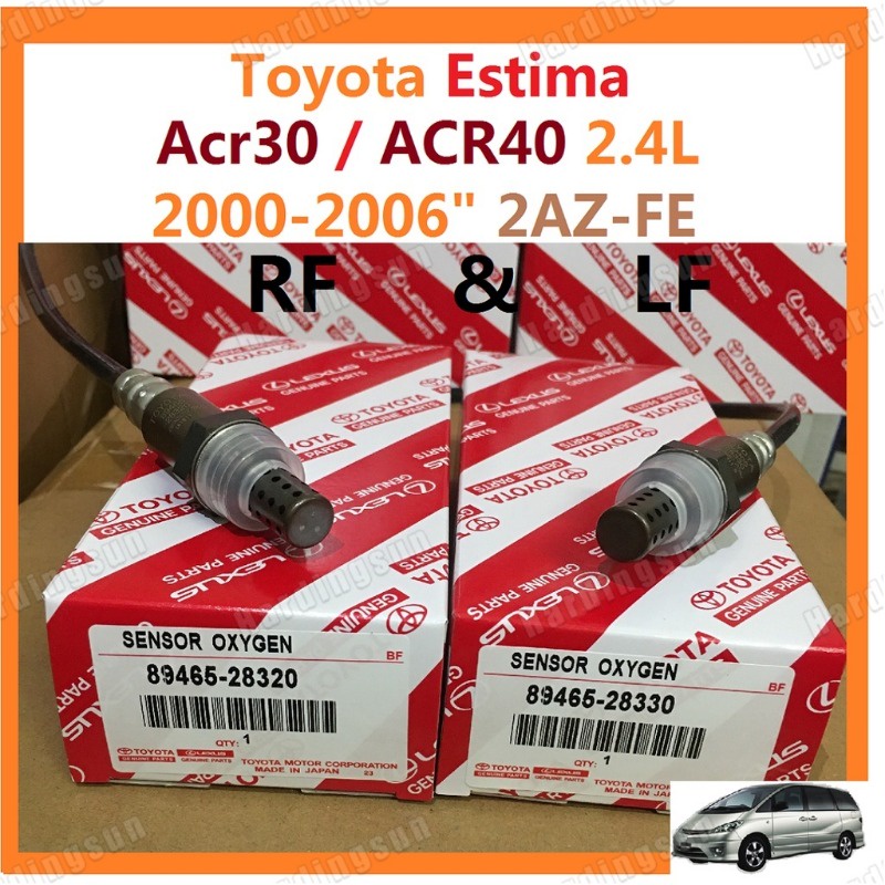 Denso Japan # Toyota Estima Acr30 ACR40 2.4L 2000-2006" 2AZ-FE # EXHAUST OXYGEN SENSOR # 89465-28330
