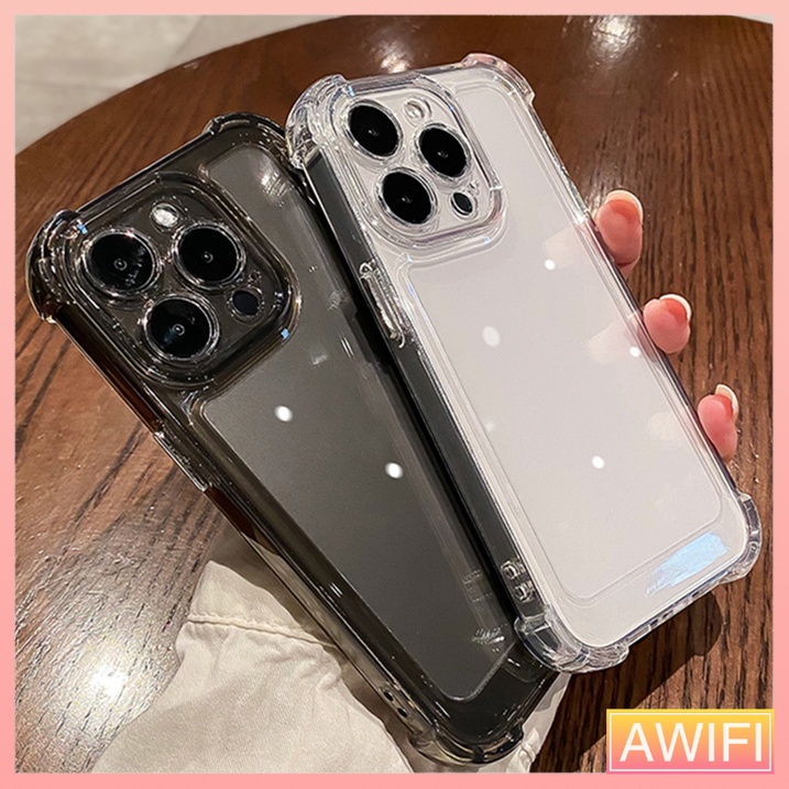 🔥AWIFI🔥เคสโทรศัพท์ แบบนิ่ม สำหรับรุ่น 17 16 15 14 13 13PRO 13PROMAX 12ProMax 11 8plus 7plus 6s Plus XR X XSMax SE 11Pro