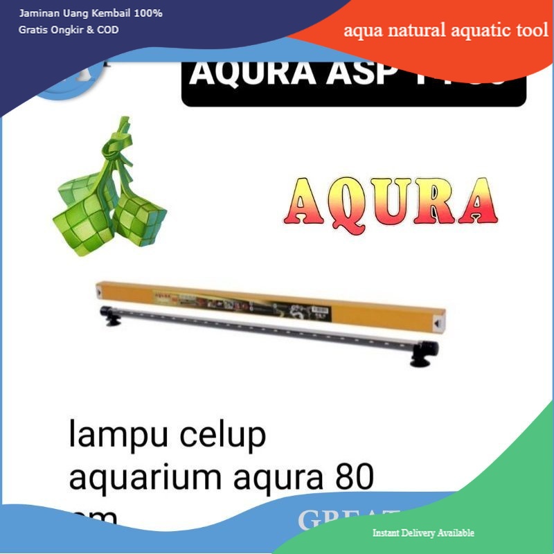 AQURA ASP T4 80 ไฟ LED AQUARIUM 80 ซม