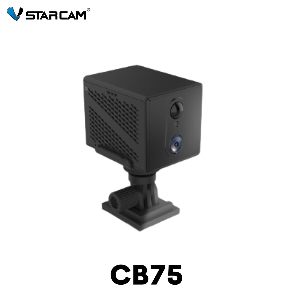 มองชัดทุกองศา VStarcam CB75 กล้องวงจรปิดใส่simขนาดเล็ก  ความละเอียด 3 ล้าน