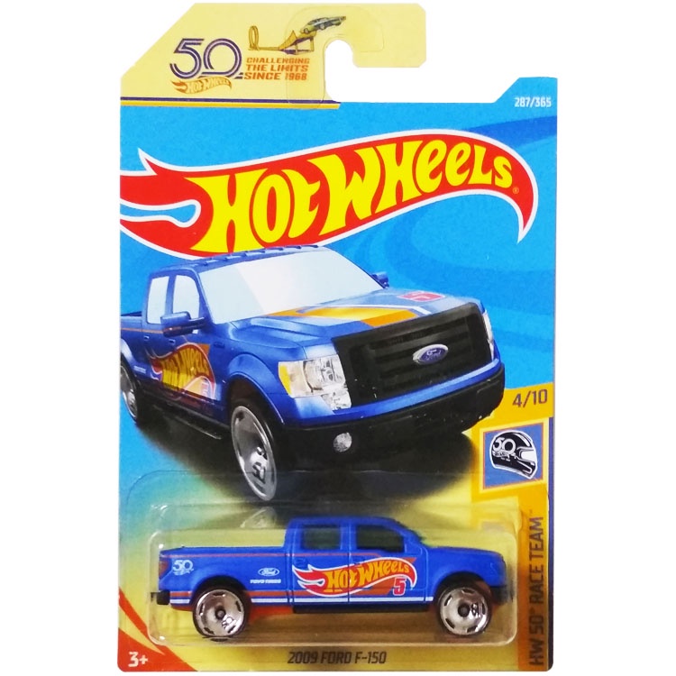 โมเดลรถยนต์ Batch American Series 2018 ของเล่นสําหรับเด็ก รถปิ๊กอัพ 287 2009 Ford F-150 ครบรอบ 50 ปี