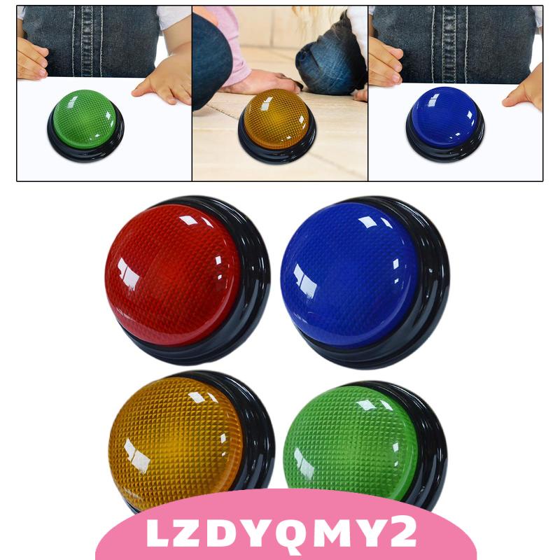 [Lzdyqmy2] ปุ่มสวิตช์ไฟ LED เกมครอบครัว พร้อมปุ่มเสียง พร้อมไฟ โต้ตอบ ใช้งานง่าย สําหรับบ้าน