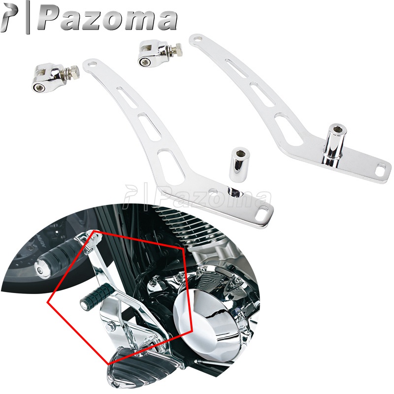 PA รถจักรยานยนต์ Cruise Mount Bracket Kit สำหรับ Honda VTX1300 Retro VTX1300S VTX1300T 2003-2009 VTX