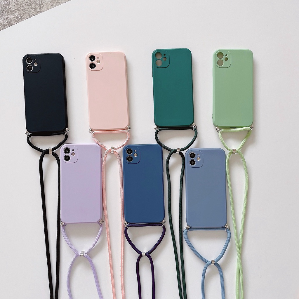 เคสโทรศัพท์มือถือ พร้อมสายคล้อง สําหรับ ออปโป้ A38 A16 A15 A17 A18 A5s A57 A58 A16K A55 A78 A54 A77s A74 A76 A98 A94 A95 A3s A12 A53 A33 A32 A31 A5 A9 A7 A17K Reno 8Z 7Z 6Z A96 A93 A92 A77 เคส A52 F11 A11K