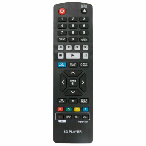 ลูกชาย73735801 เหมาะสําหรับ LG Blu-ray BD Player รีโมทคอนโทรล AKB73896401 BP300 BP530