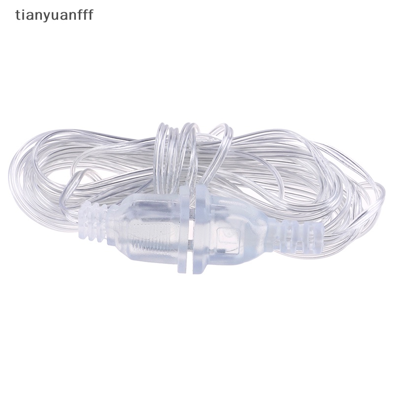 Tianyuanfff สายเคเบิลต่อขยายปลั๊ก EU UK 5 เมตร สําหรับสายไฟ LED