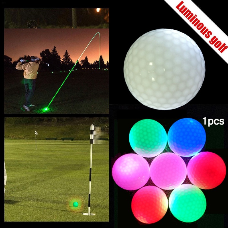 ⛳ ลูกกอล์ฟมีไฟ Led ลูกกอล์ฟแบบเรืองแสง led