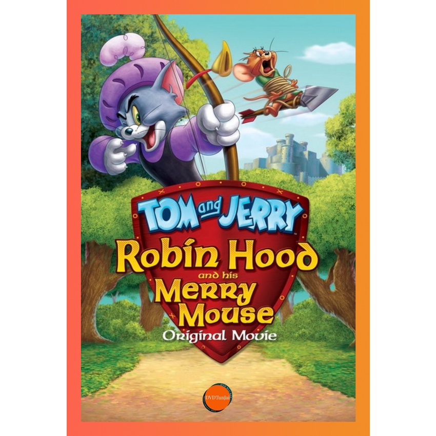 ใหม่ หนังแผ่น DVD Tom and Jerry Robin Hood and His Merry Mouse 2012 (เสียง ไทยมาสเตอร์/อังกฤษ ซับ อังกฤษ) หนังใหม่ ดีวีด