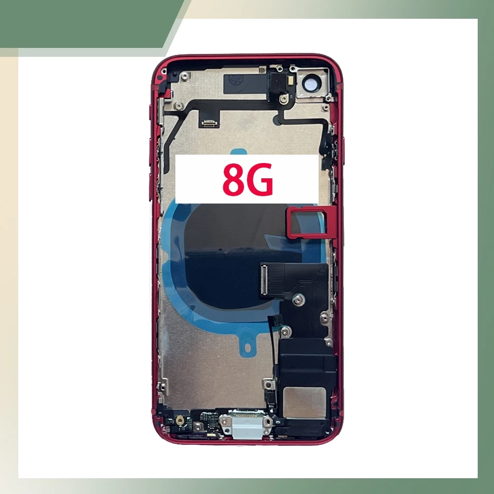 ฝาครอบแบตเตอรี่ AAA พร้อมสายแพ สําหรับ Iphone SE2020-8 Plus - 8GBack thumbnail 8