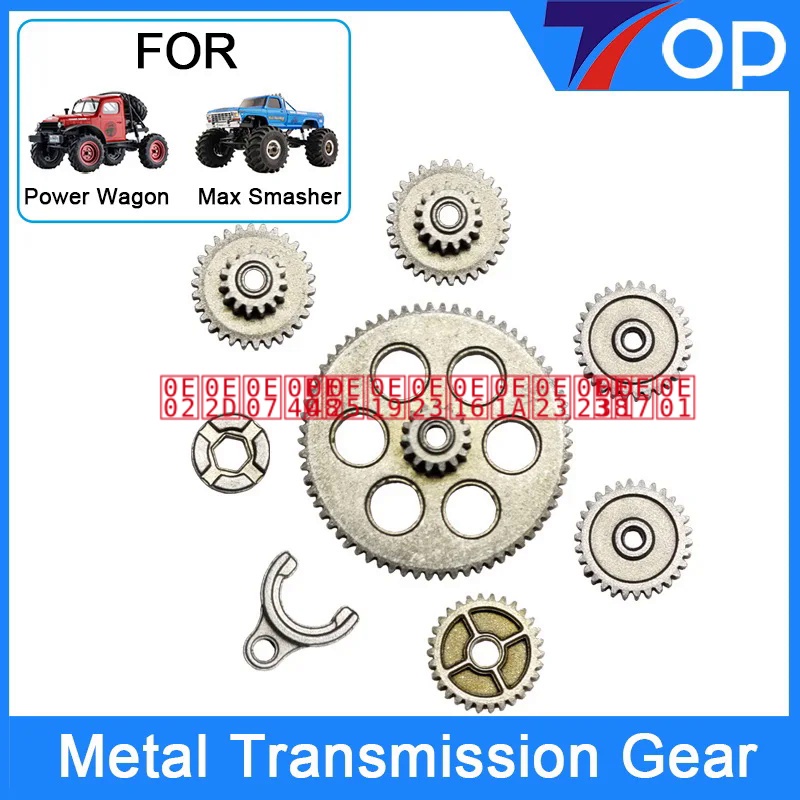 FMS 1/24 Power Wagon MAX smasher V2 K5 fcx24เกียร์โลหะเกียร์อัพเกรดชิ้นส่วน