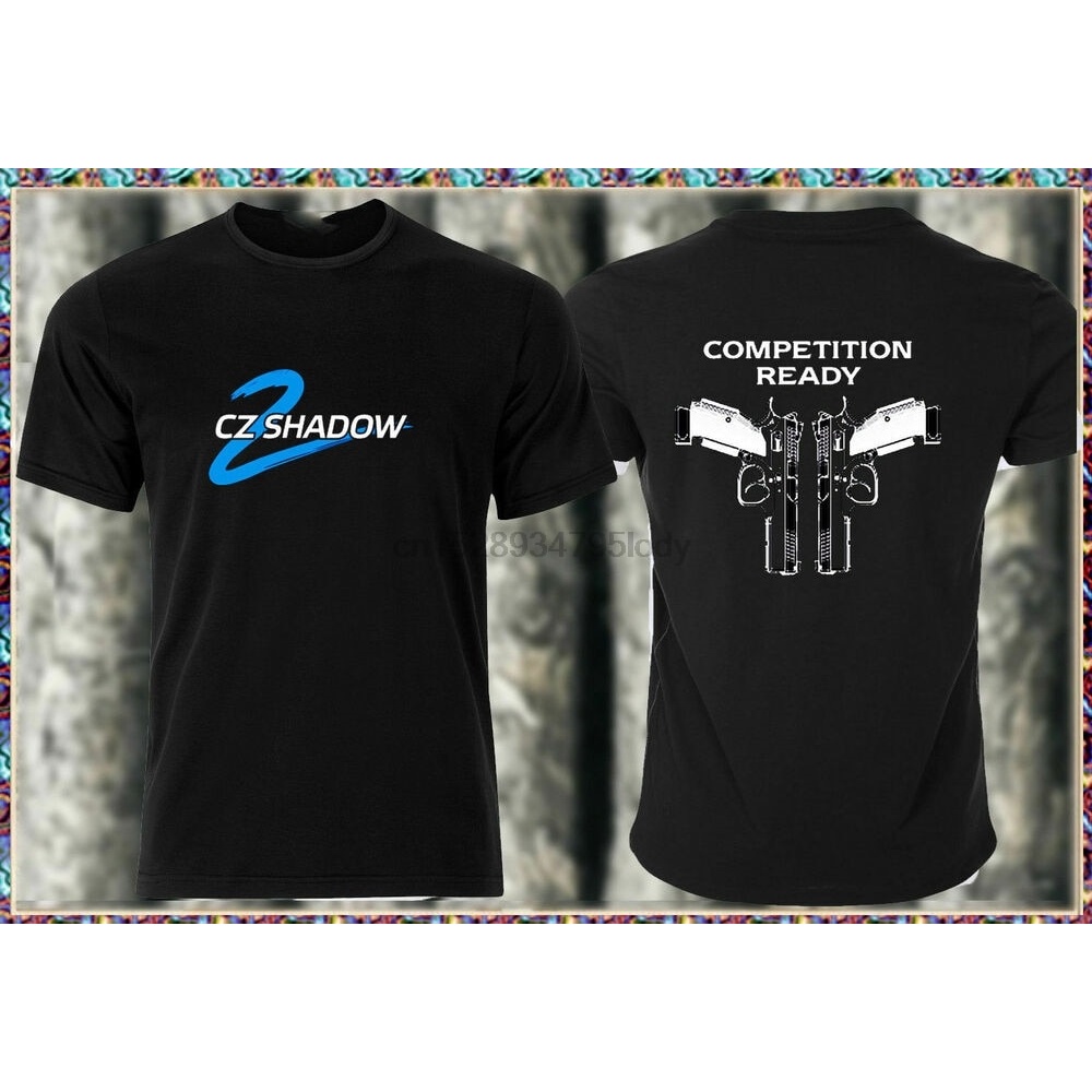ไฟ! RARE CZ 75 Shadow 2 Mens T-Shirt Tee New Model Design CZ SZ  NEWS-5XL