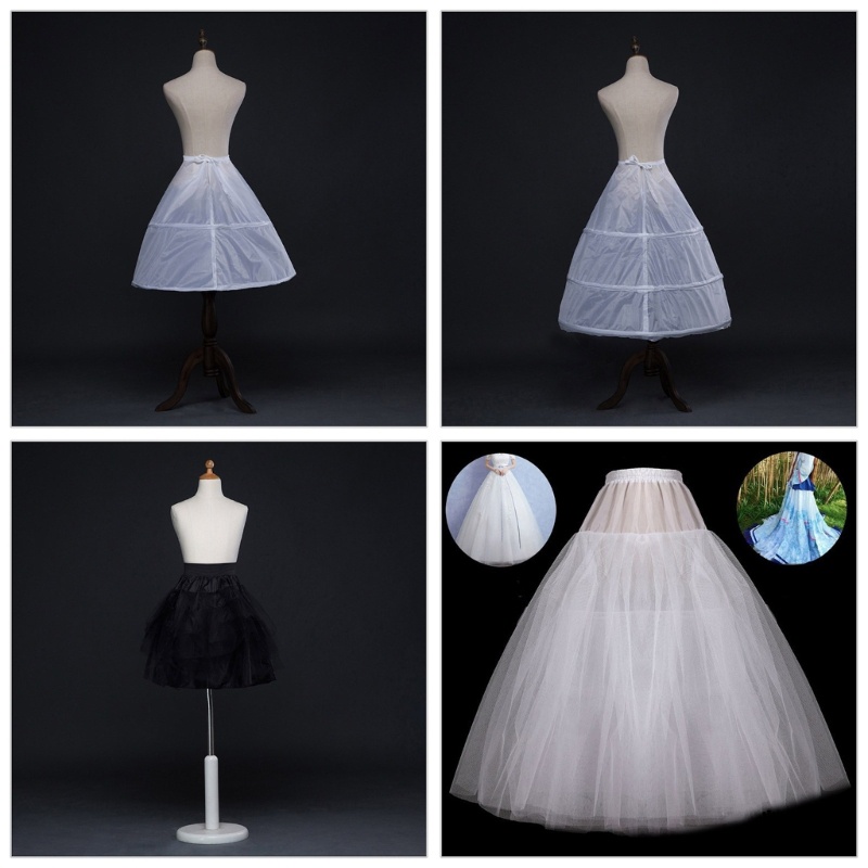IOR ผู้หญิง Petticoat Underkirt คอสเพลย์ปาร์ตี้ยาวสั้นสําหรับชุดแต่งงานเจ้าสาว