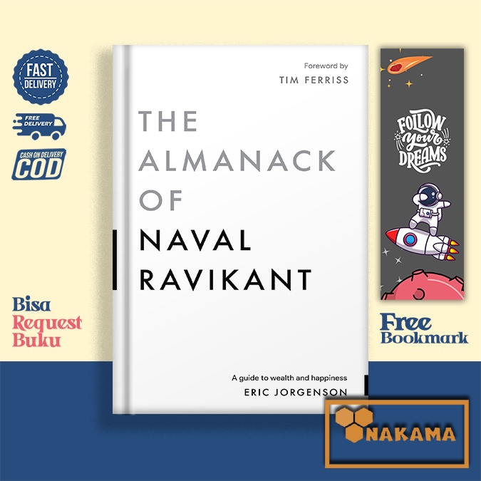 The Almanack of Naval Ravikant By Eric Jorgenson A Guide To Wealth and  Happiness Paperback English Book - AliExpress