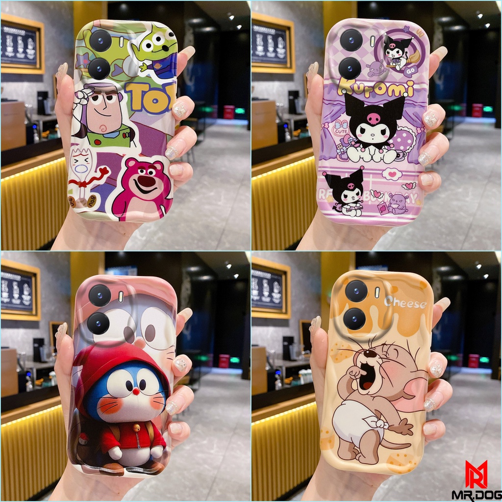 เคส Oppo A57 A77S 4G 2022 การ์ตูน ซิลิโคนวัสดุใหม่ กรณีป้องกันโทรศัพท์มือถือ TY