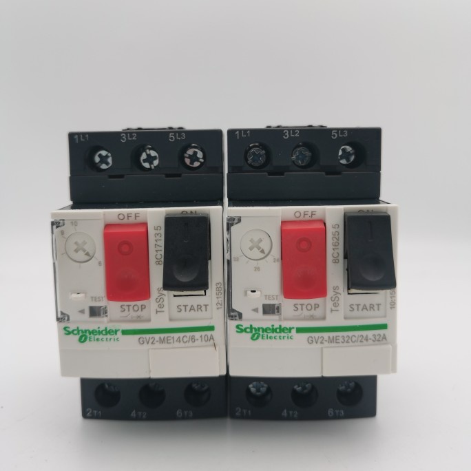 Schneider เบรกเกอร์มอเตอร์ ป้องกันวงจร GV2ME10C-08C07C16C14C32C20C21C22C